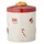 Bloomingville Yule Dose rot Ø 15 x H 18 cm