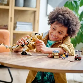 LEGO Jurassic World T. Rex-Skelett in der Fossilienausstellung 76940