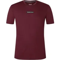 super.natural M New School Tee wine tasting/jet black S
