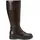 Marc O'Polo Marc OߴPolo aus edlem Schafleder", Damen, Stiefel Leder mit verstellbarer Schnalle, braun (Dark Brown), 37