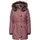 Only Parka "ONLIRIS FUR WINTER PARKA LIFE CC OTW", Damen, Gr. XS, braun (rose braun detail:nature fur), Web, Obermaterial: 100% Polyester, unifarben, regular fit taillenbedeckt, hoch geschlossener Ausschnitt, Bündchen, Jacken Parka, Kunstfaser