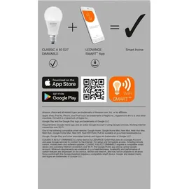 LEDVANCE SMART+ WiFi Classic A60 E27