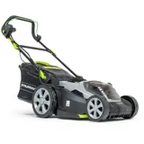 Murray 2x18V (36V) Lithium-Ionen 37 cm Akku-Rasenmäher IQ18WM37, Powered by Briggs & Stratton, bis zu 425 m2, inklusive 2x 2,5Ah Batterie und Zweifach-Ladegerät, 5 Jahre Garantie