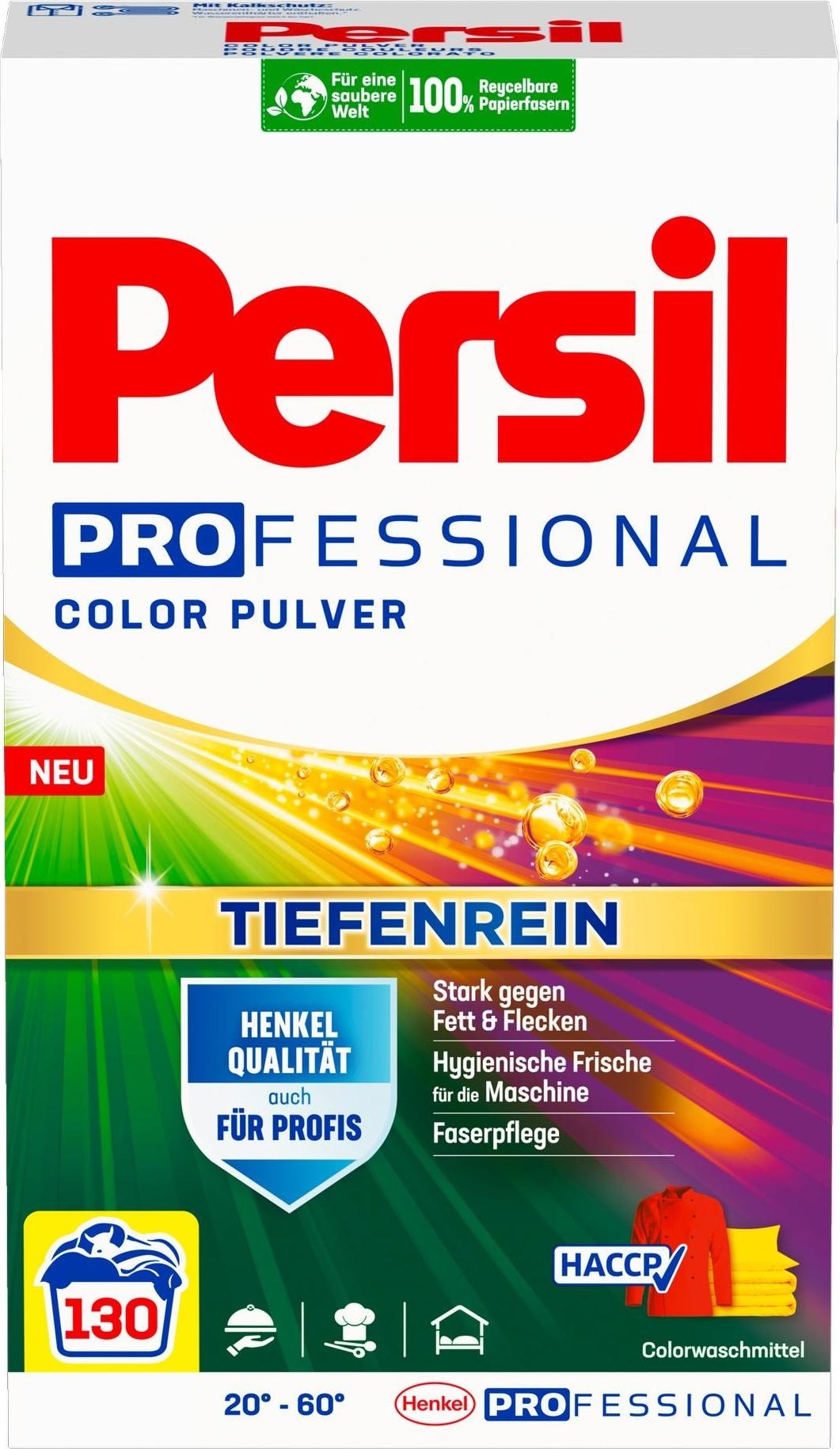 Persil Color Professional, Waschmittel + Textilpflege
