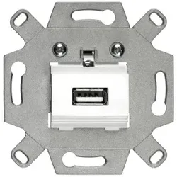 Siemens 5TG20220 DELTA USB-Anschlussdose Schraubklemmen weiß