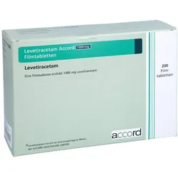 LEVETIRACETAM Accord 1000 mg Filmtabletten 200 St