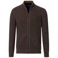 CasaModa Strickjacke in Braun 4XL