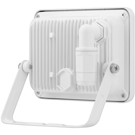 goobay 53873 LED Strahler Außen 30W / Außenstrahler IP65 / Neutralweißes Licht 2550 lm/LED Scheinwerfer Fluter Wandmontage / IP65 Gartenstrahler/Weiß