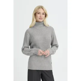 Oxmo Rollkragenpullover Grau XS