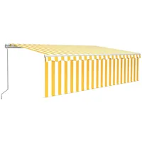 VidaXL Markise 500 x 300 cm gelb