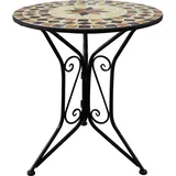 Hti-Living Gartentisch 55 x 55 x 68 cm Schwarz