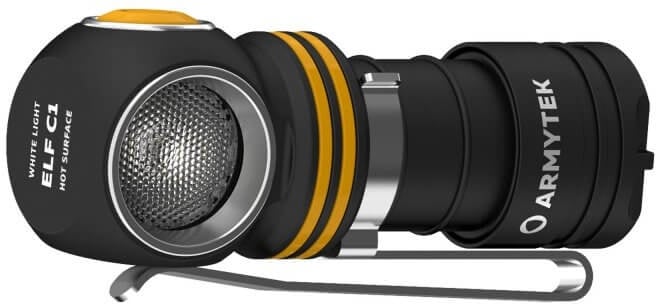 Armytek Elf C1 LED Stirnlampe mit Akku kaltweiss