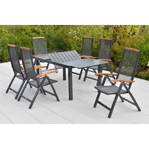 Merxx Tilos Set 7-tlg. Schwarz