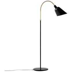 &Tradition - Bellevue AJ7 Stehleuchte Black/Brass - cm - 130 cm