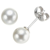 GIORGIO MARTELLO MILANO »Ohrstecker mit Perlen, Silber 925 silberfarben