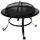 Buri Feuerschale Ø 73 cm Schwarz
