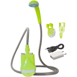 Outdoor Camping Dusche Akku Brause 4L Tauchpumpe 180 cm Schlauch 12V USB EINHEITSGRÖSSE