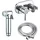 Stilform Design WC/Bidet Handbrause Unterputz Komplettset Silber