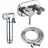 Stilform Design WC/Bidet Handbrause Unterputz Komplettset Silber