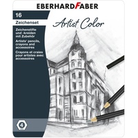 Eberhard Faber 516916 - Zeichenset Artist Color, 16 teilig