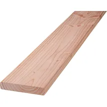 Glattkantbrett Douglasie 250 cm 144 x 27 mm gehobelt Kanten gefast
