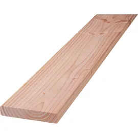 Glattkantbrett Douglasie 250 cm 144 x 27 mm gehobelt Kanten gefast