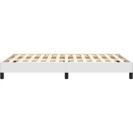 vidaXL Boxspringbett 120 x 190 cm Weiß