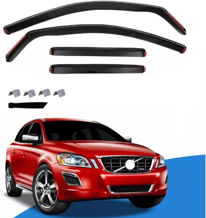Komplettset mit 4 Windabweisern für VOLVO XC60 (1. Generation) – 2008–2017