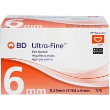 ToRa Pharma GmbH BD ULTRA-FINE Pen-Nadeln 6mm 31 G 0.25mm