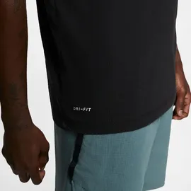 Nike Dri-FIT Trainingsshirt Herren schwarz M