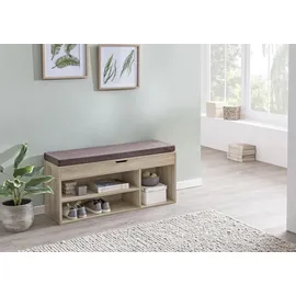 Wohnling Schuhbank WL5.344 104 x 51 x 32 cm beige gepolstert / beige