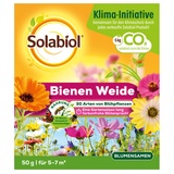 Solabiol Bienenweide, vielfältige Blumenmischung, Blumensamen für bis zu 7m2 Blumenwiese, 50 g