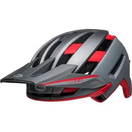 Bell Super Air R Spherical 58-62 cm matte gray/red