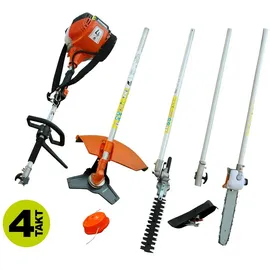 Yerd 4 Takt 5in1 Benzin Kombisystem Motor Sense Säge Freischneider Heckenschere