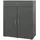 Möbel Boss Multischrank-System 80 x 98 x 40 cm grau / grau