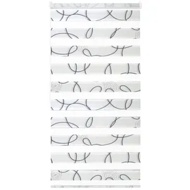 Good Life Doppelrollo Alina 2 90 x 150 cm bunt/weiß