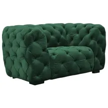 Fun Möbel Sessel Designersessel NATALIE in Stoff Riviera grün