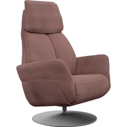 Relaxsessel ADA TRENDLINE „Thimo“ Sessel Gr. Struktur fein XBO, motorisch mit Aufstehhilfe, Kopfstützenverstellung-Relaxfunktion-Drehfunktion-Aufstehhilfe, B/H/T: 84 cm x 114 cm x 88 cm, braun (hellbraun xbo 2) Lesesessel und Relaxsessel in Größe M, Liegefläche 180cm, verstellbar, optional mit Aufstehhilfe