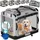 CADOCA Tiertransportbox XL 82 x 58 x 58 cm Grau