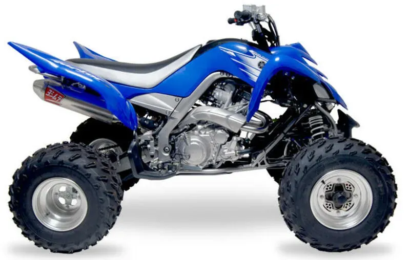 YOSHIMURA Komplettauspuffanlage YOSHIMURA RS4 Edelstahl - Yamaha YFM 700 Raptor Komplettauspuffanlage