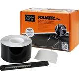 FoliaTec Chrome Out Set, Schwarz Glänzend