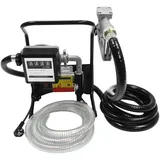 WSIKGHU 375W Dieselpumpe Selbstansaugend 45L/min Heizölpumpe für Öltank Ölabsaugpumpe Elektrische Kraftstoffpumpe Mit Zählwerk und Rückschlagventil | EU Stock