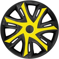 Radzierblende N-Power gelb/schwarz 14 Zoll 4er Set