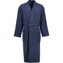 CAWÖ Home Bademäntel Herren Kimono Uni 828 blau M