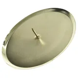 Christmas Decoration Kaemingk Metall-Adventskerzenhalter Ø 6 cm, hellgold