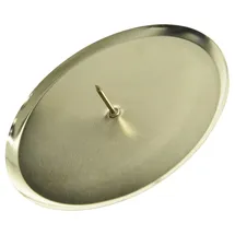 Christmas Decoration Kaemingk Metall-Adventskerzenhalter Ø 6 cm, hellgold