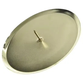 Christmas Decoration Kaemingk Metall-Adventskerzenhalter Ø 6 cm, hellgold