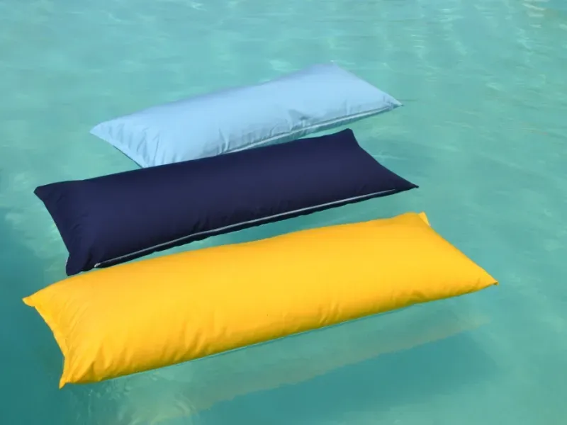 chillisy Schwimmkissen St. Barth 120 x 45 cm  ,Farbe: Marine Blau