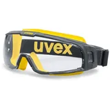 Uvex U-Sonic Supravision Extreme Schutzbrille - Transparent/Gelb-Grau