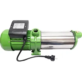 chm Kreiselpumpe 1,5 KW 8400 L/h 8,5 Bar Gartenpumpe Edelstahl Wasserpumpe Pumpe für Hauswasserwerk...